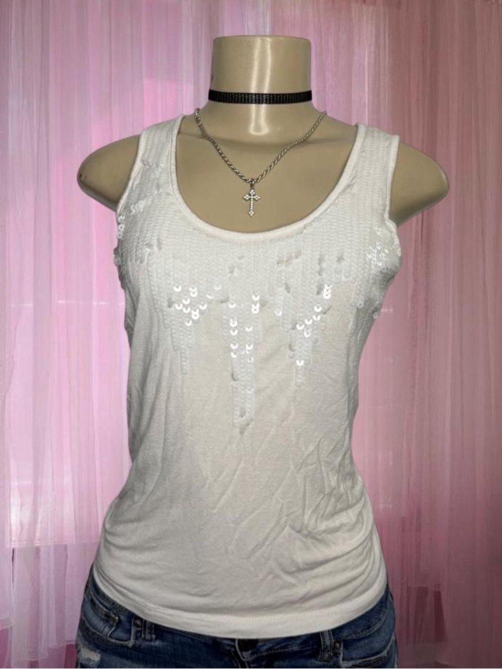 Y2K vintage forever 21 sequin tank top🧚🏻